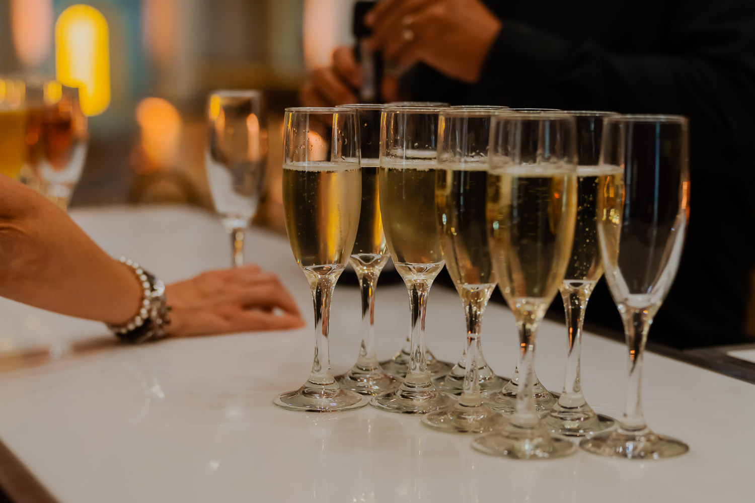 Coupes de champagne